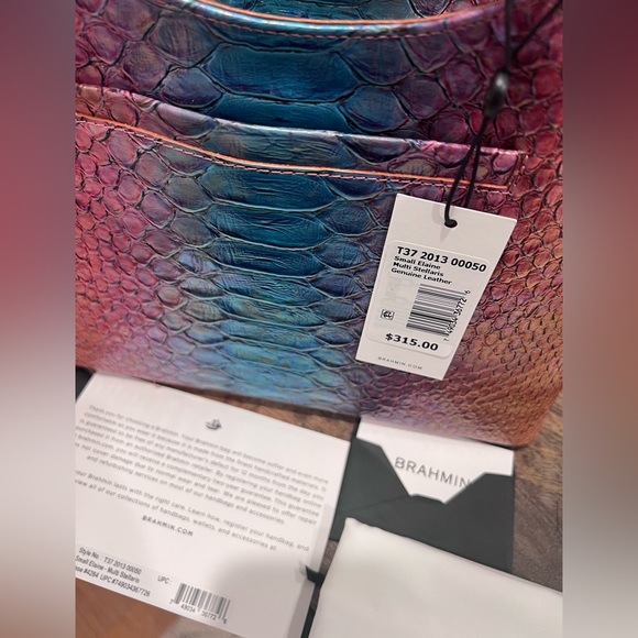 NWT Brahmin Small Elaine Multi Stellaris - Picture 10 of 13